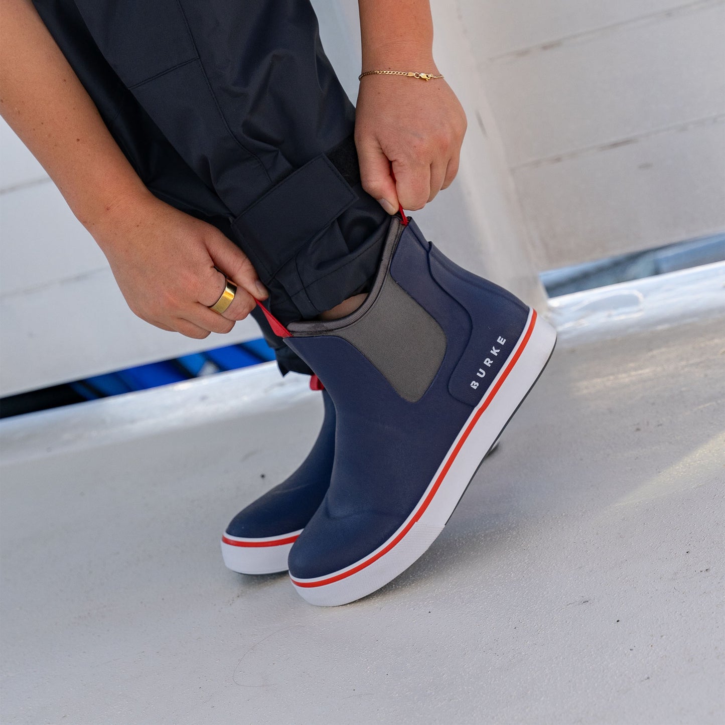 Ankle Boot - Navy