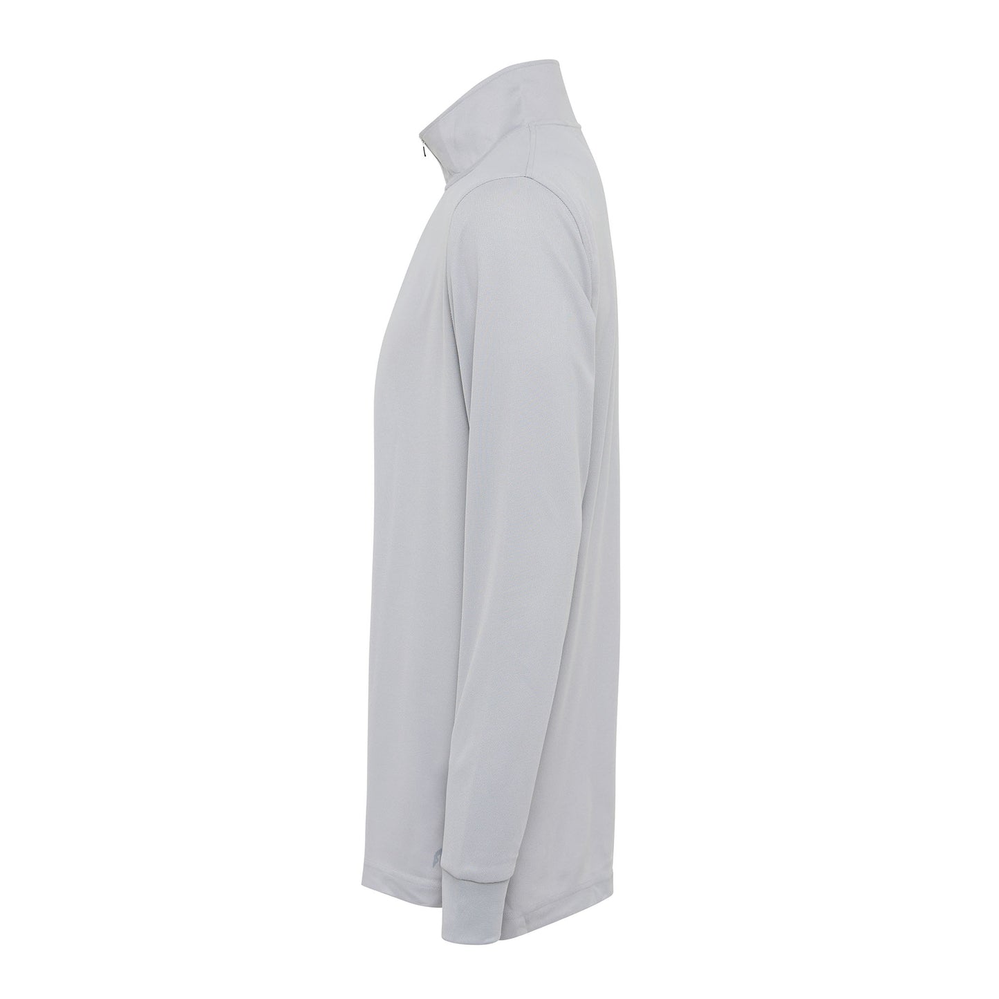 Signature Long Sleeve Polo - Light Grey