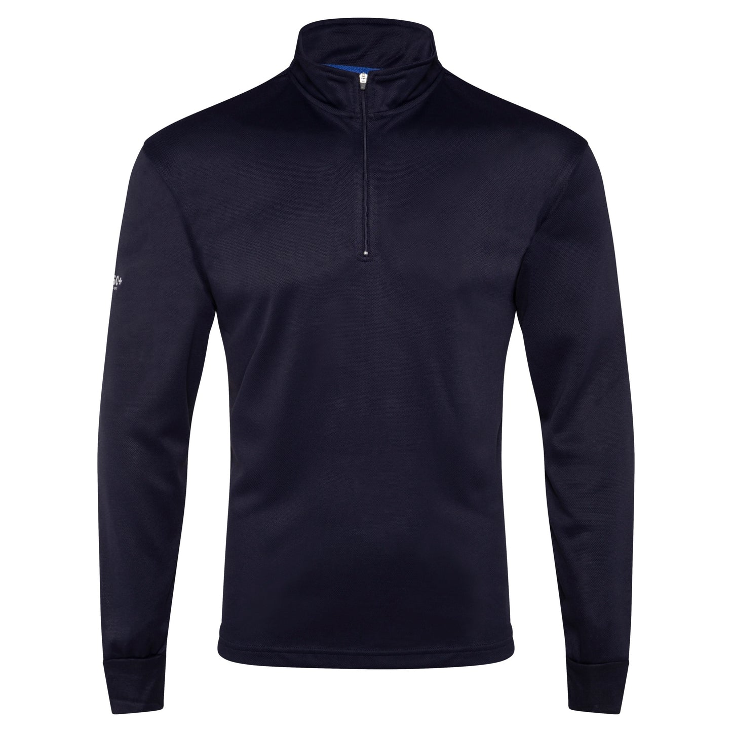 Crew Long Sleeve Polo - Navy