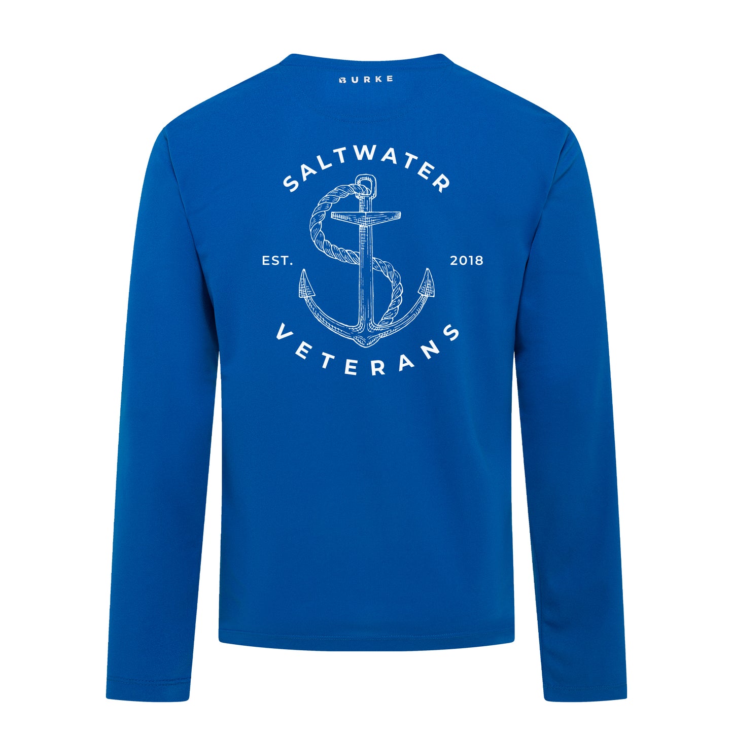 Saltwater Veterans Crew Tech Tee LS