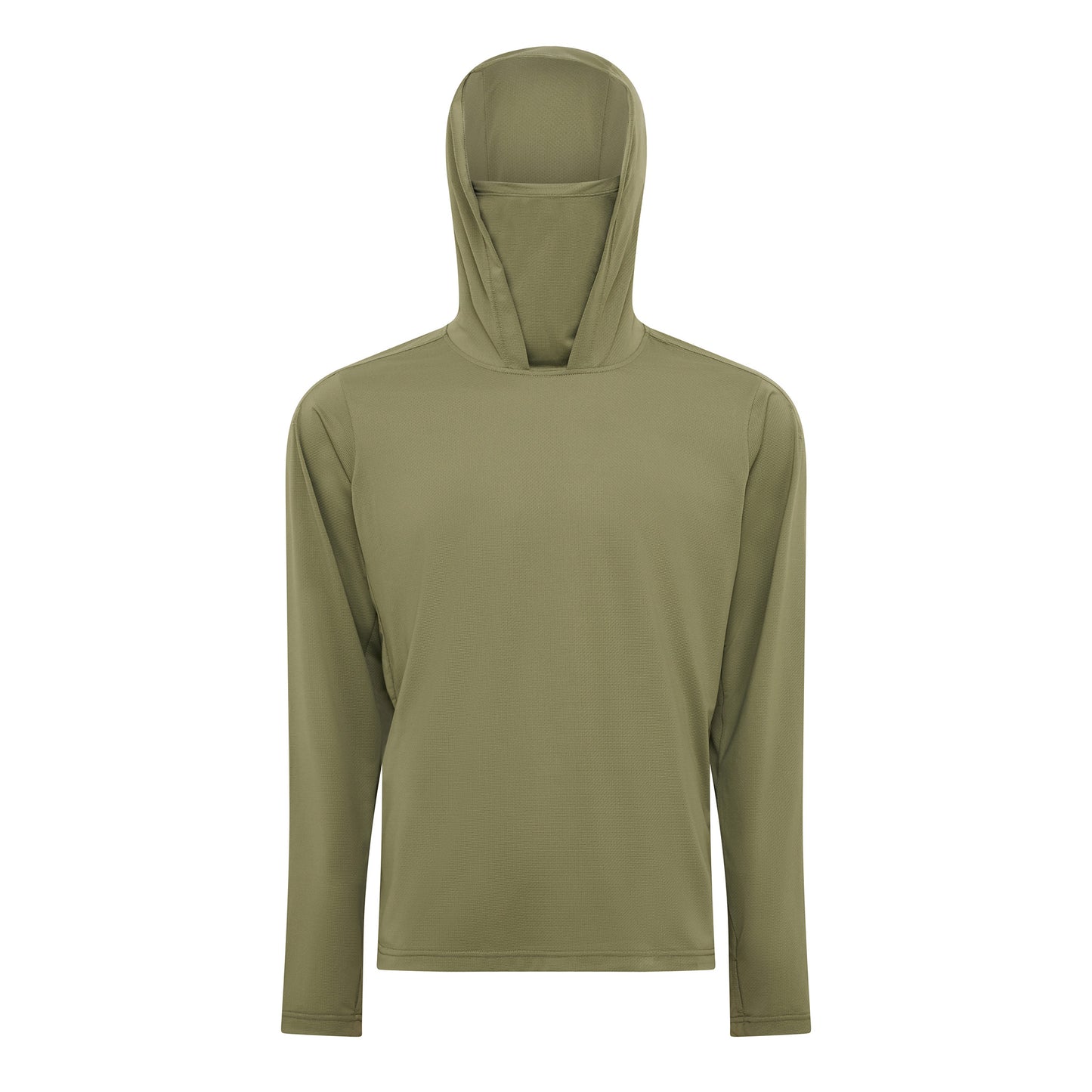Hooded Sun Shirt - Army Green