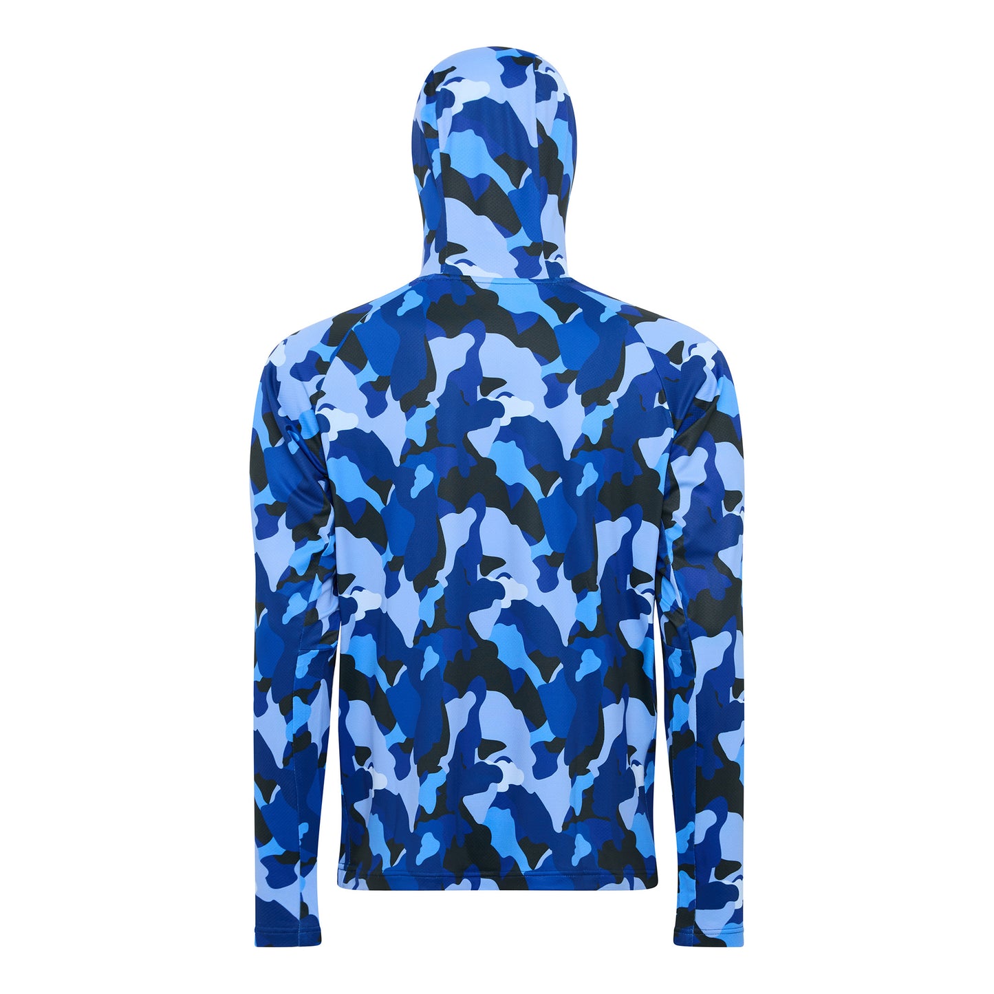 Hooded Sun Shirt - Blue Camo