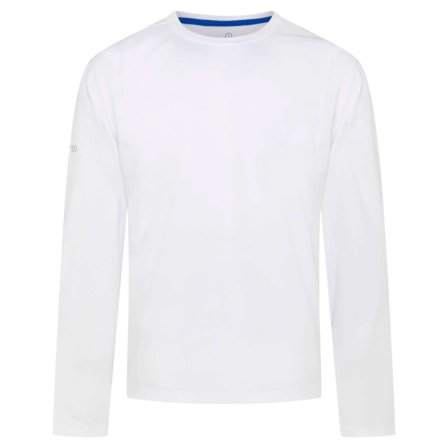 Crew Tech Tee LS - White