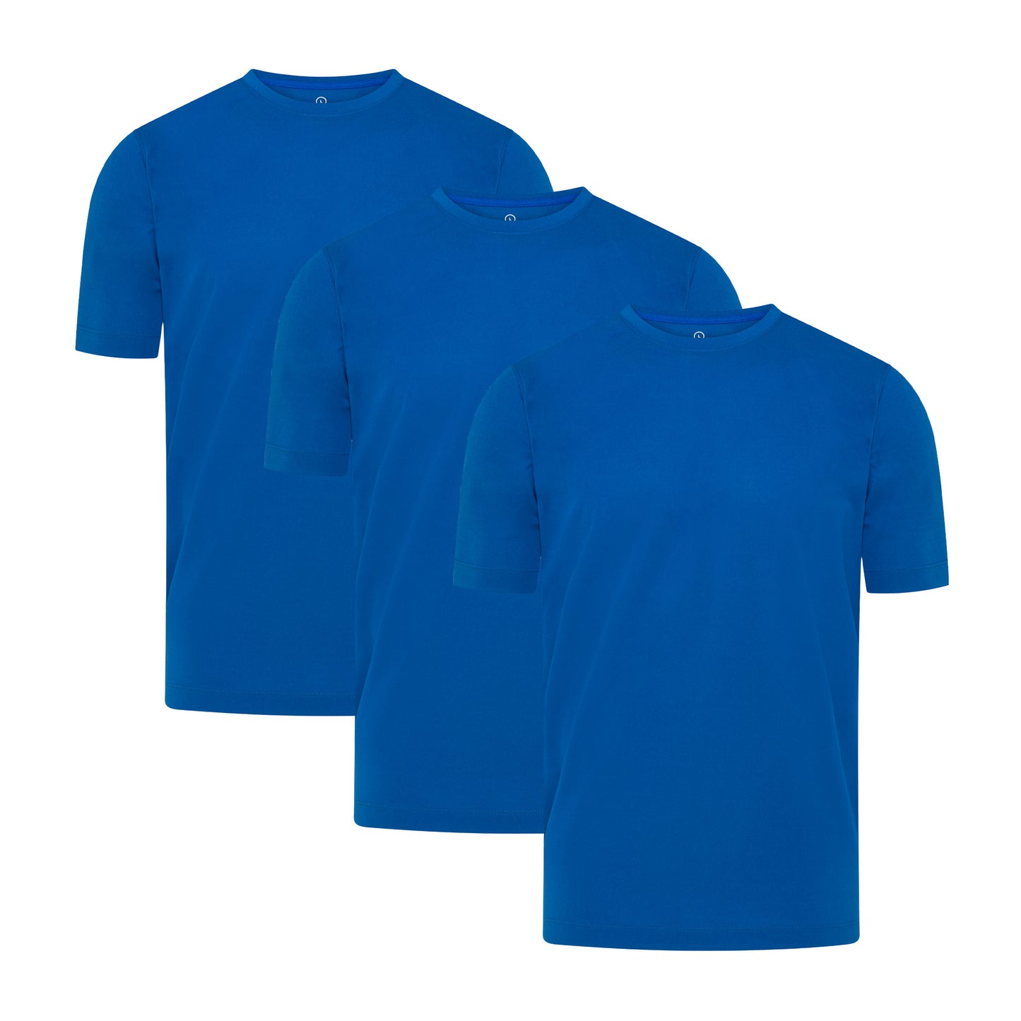 Crew Tech Tee (3-Pack) - Blue