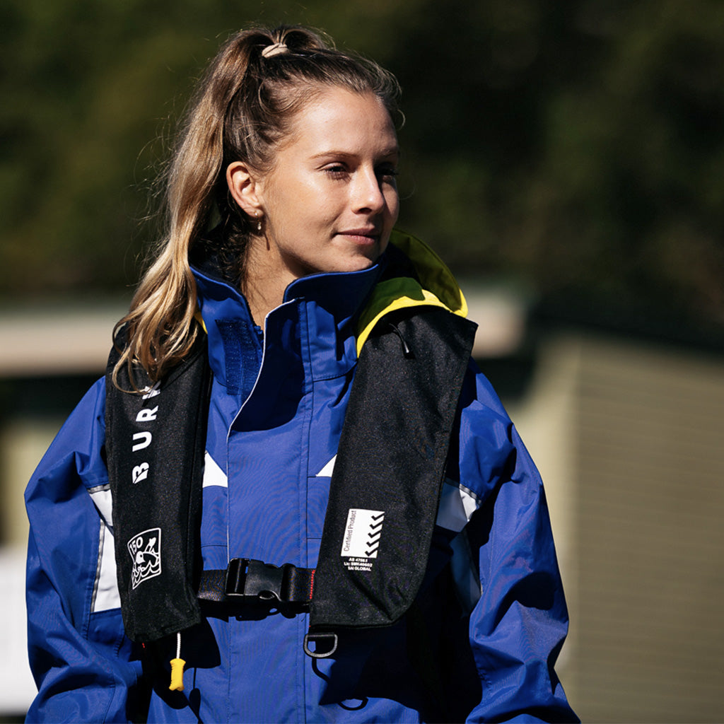 Burke Standard Inflatable PFD - Level 150 - Black