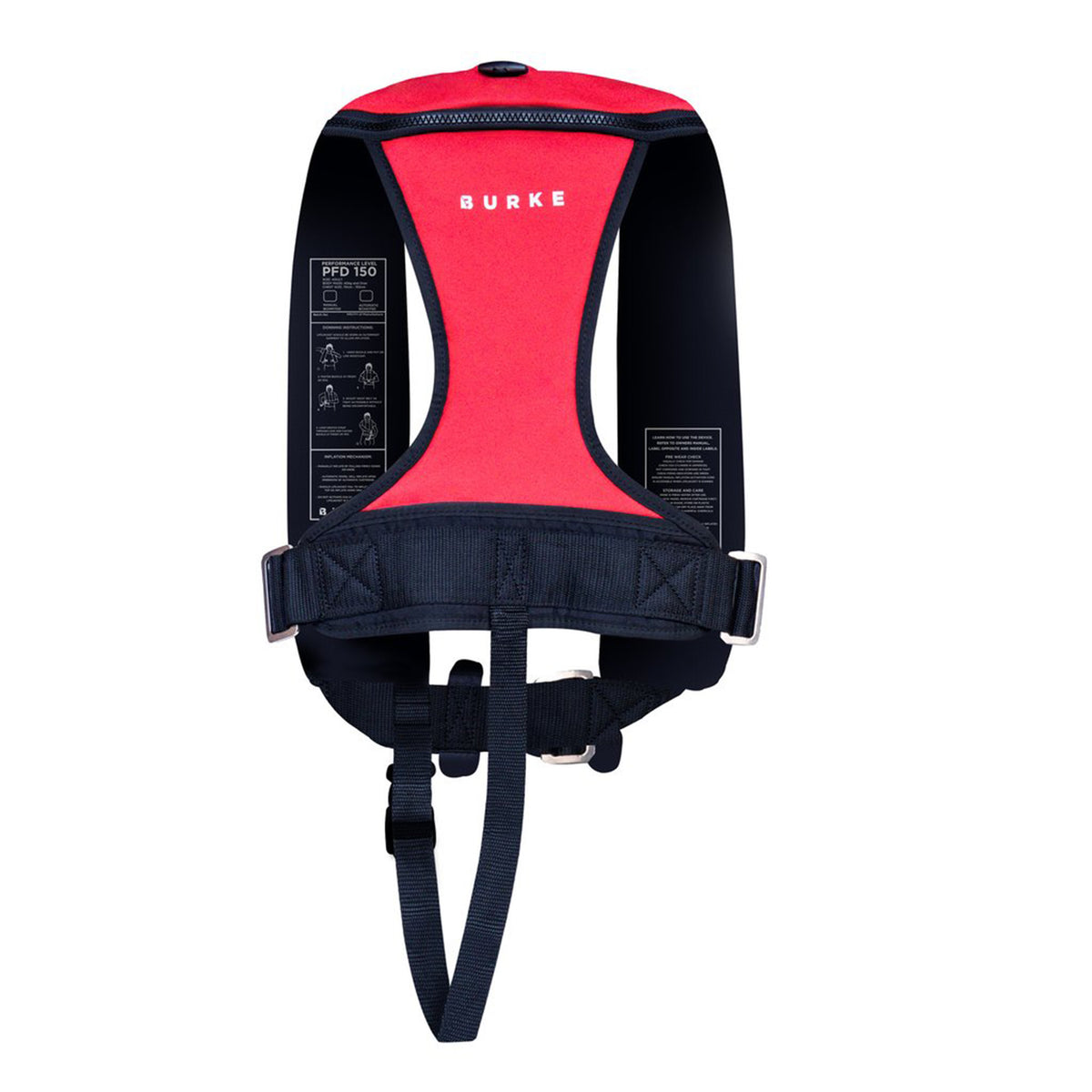 Navigator 150N Inflatable Lifejacket with Harness | Burke Marine