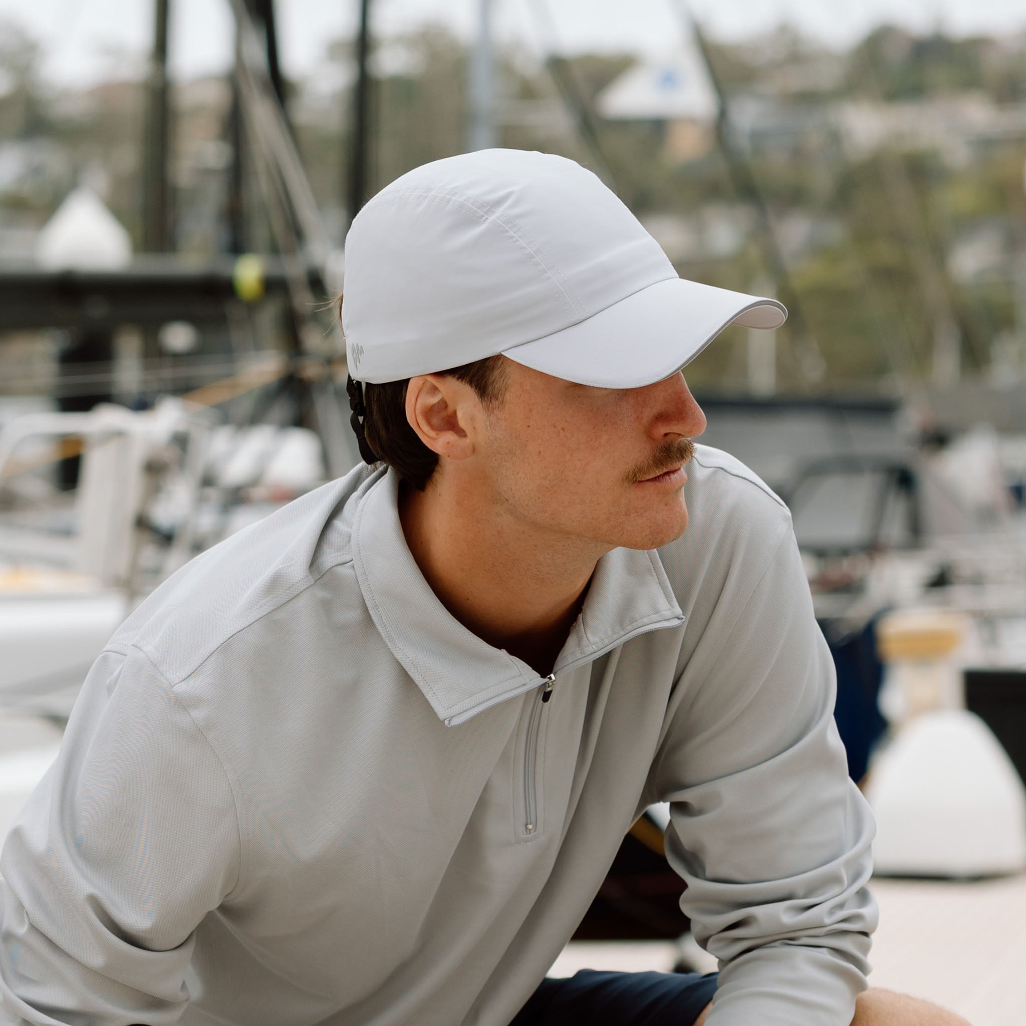 Regatta Cap - Light Grey