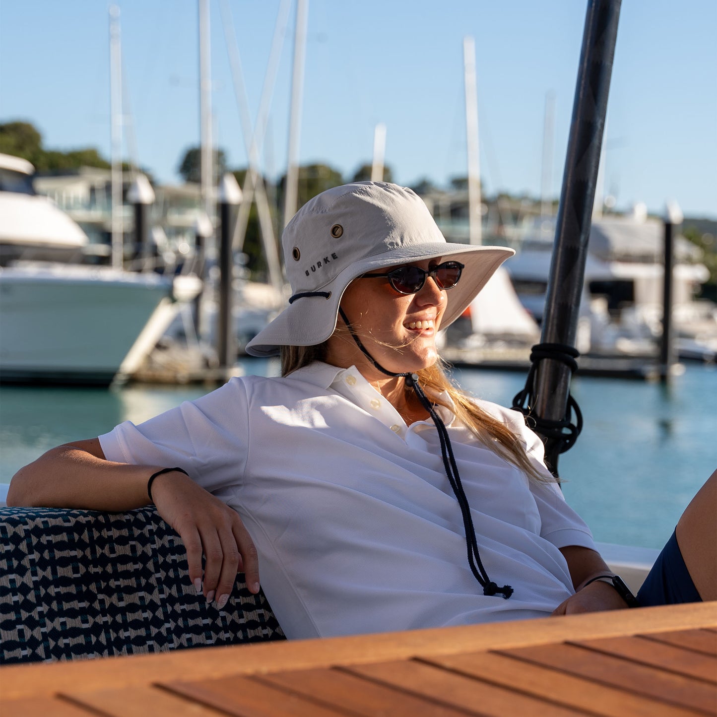 Quick Dry Sailing Hat - Natural