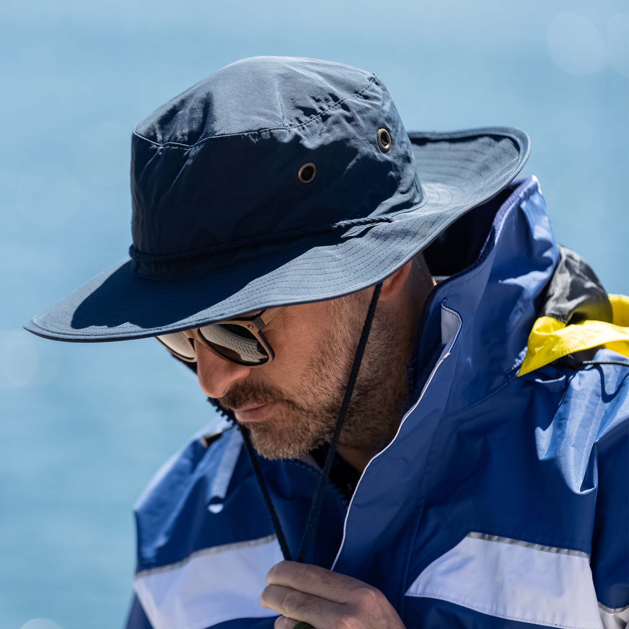 Quick Dry Sailing Hat - Navy