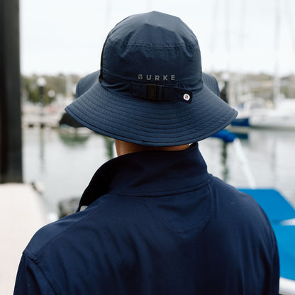 Profile Mesh Panel Sun Hat - Navy