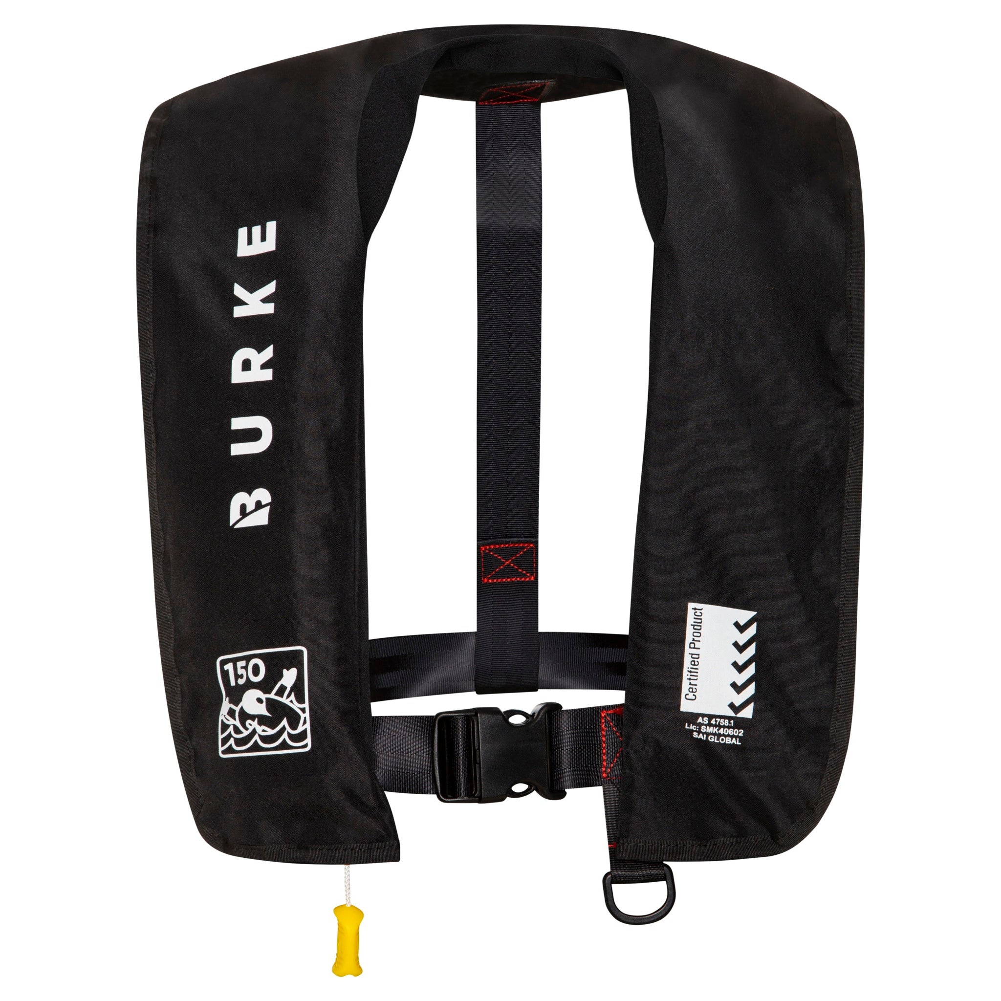 Logo Inflatable Pfd Inflatable PFDs & Burke Marine