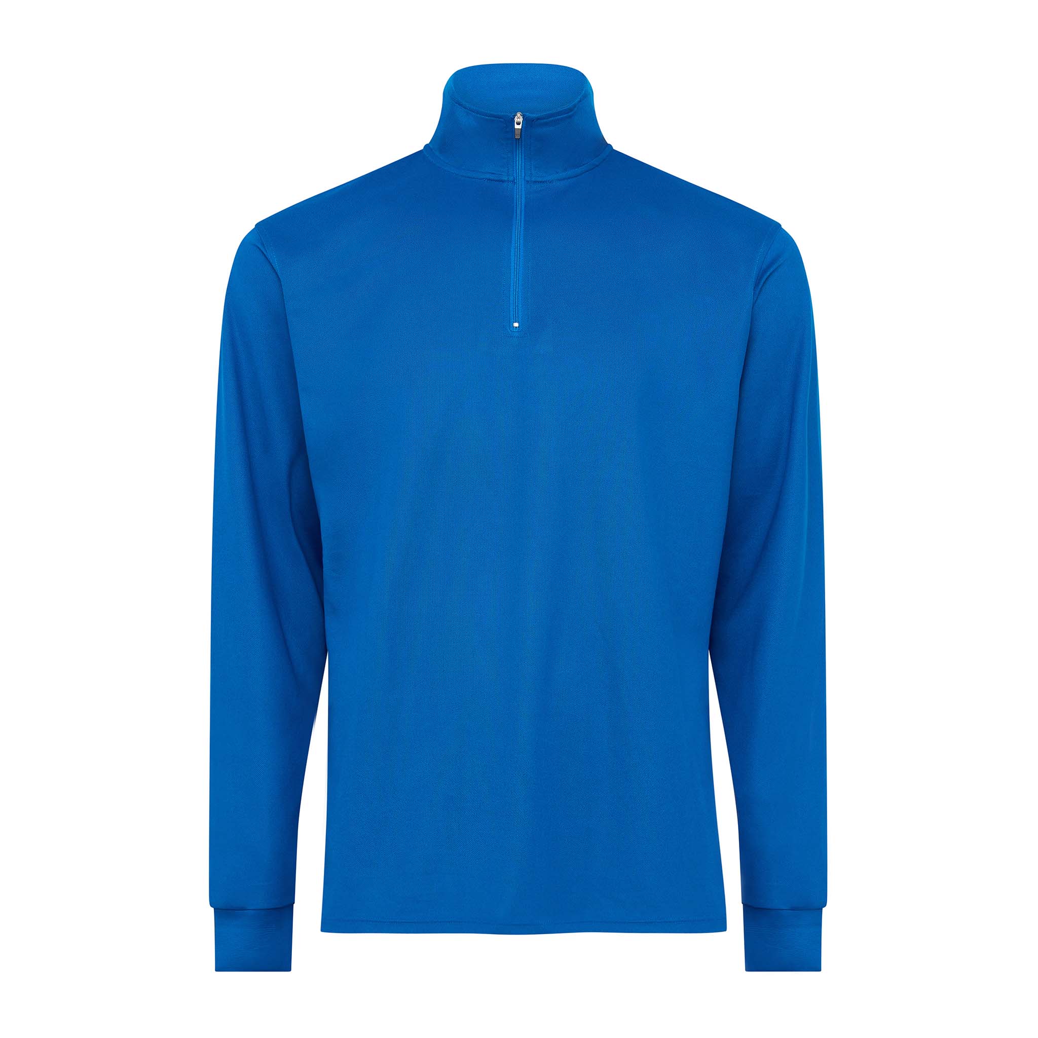 Signature Long Sleeve Polo - Blue