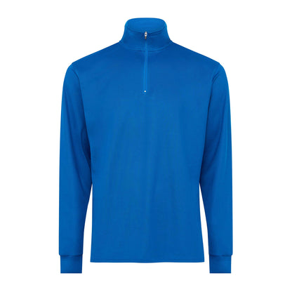 Signature Long Sleeve Polo - Blue