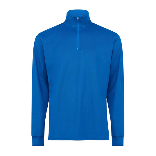 Signature Long Sleeve Polo - Blue