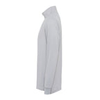 Signature Long Sleeve Polo - Light Grey