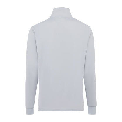 Signature Long Sleeve Polo - Light Grey