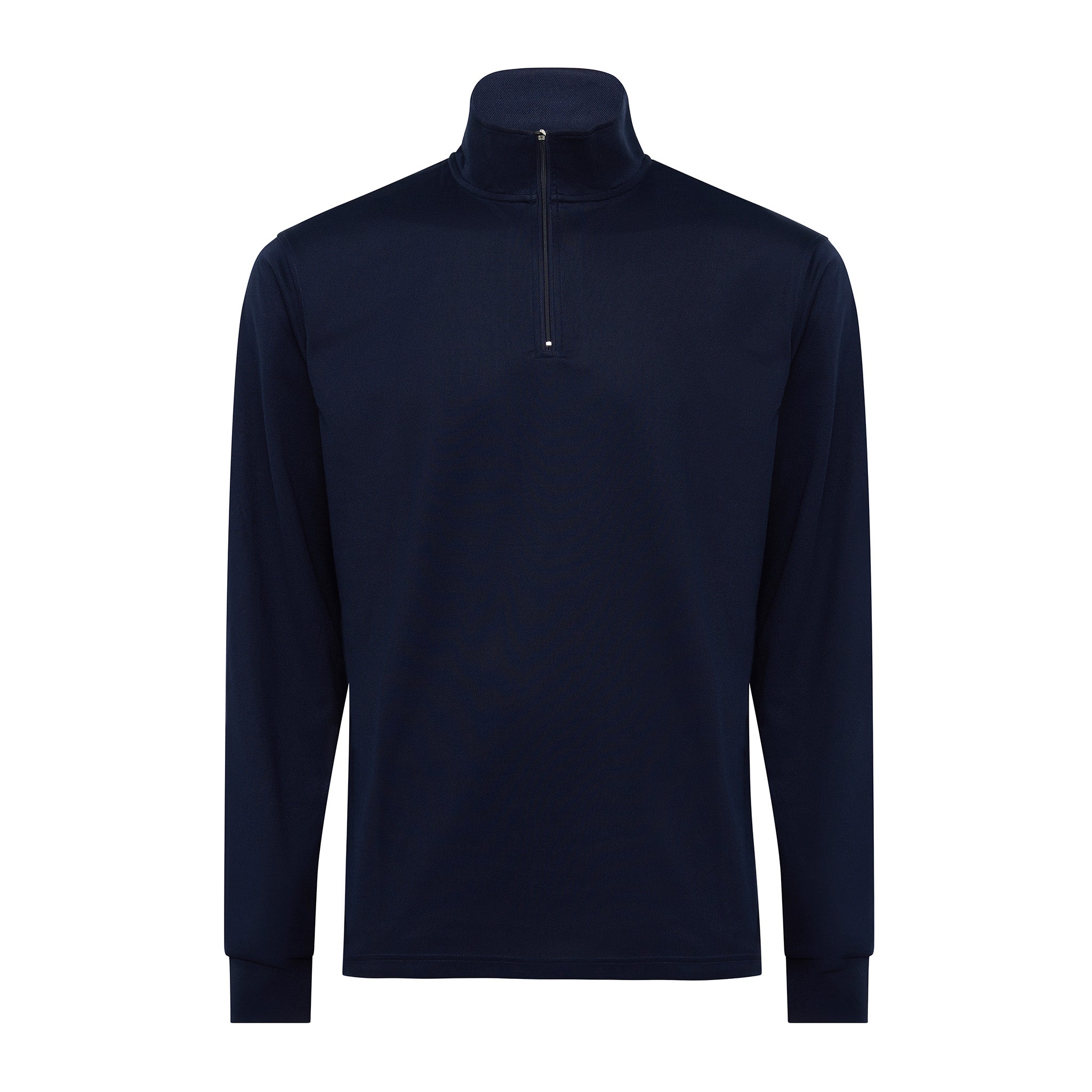 Signature Long Sleeve Polo - Navy