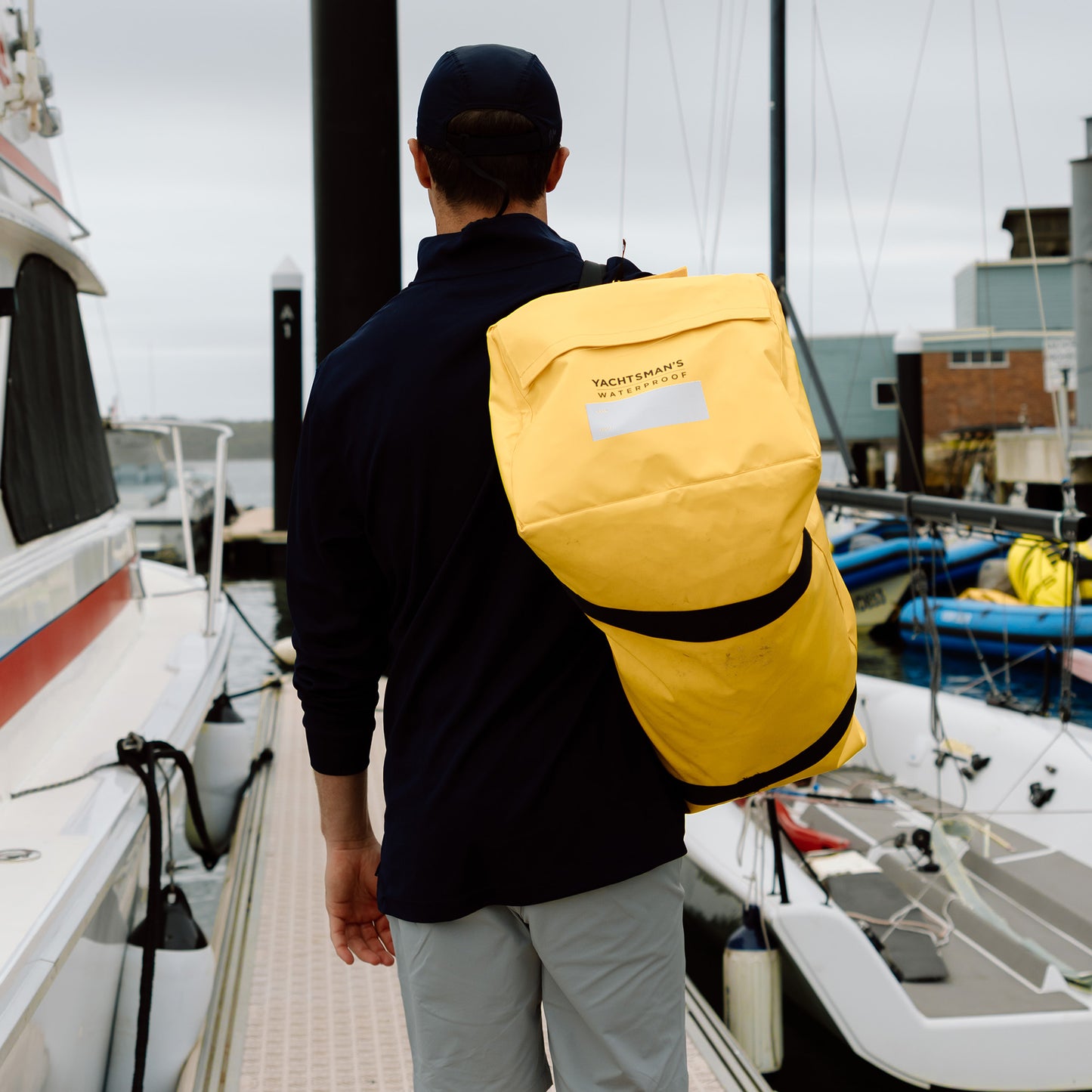 Signature Long Sleeve Polo - Navy