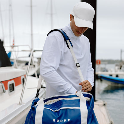 Signature Long Sleeve Polo - White