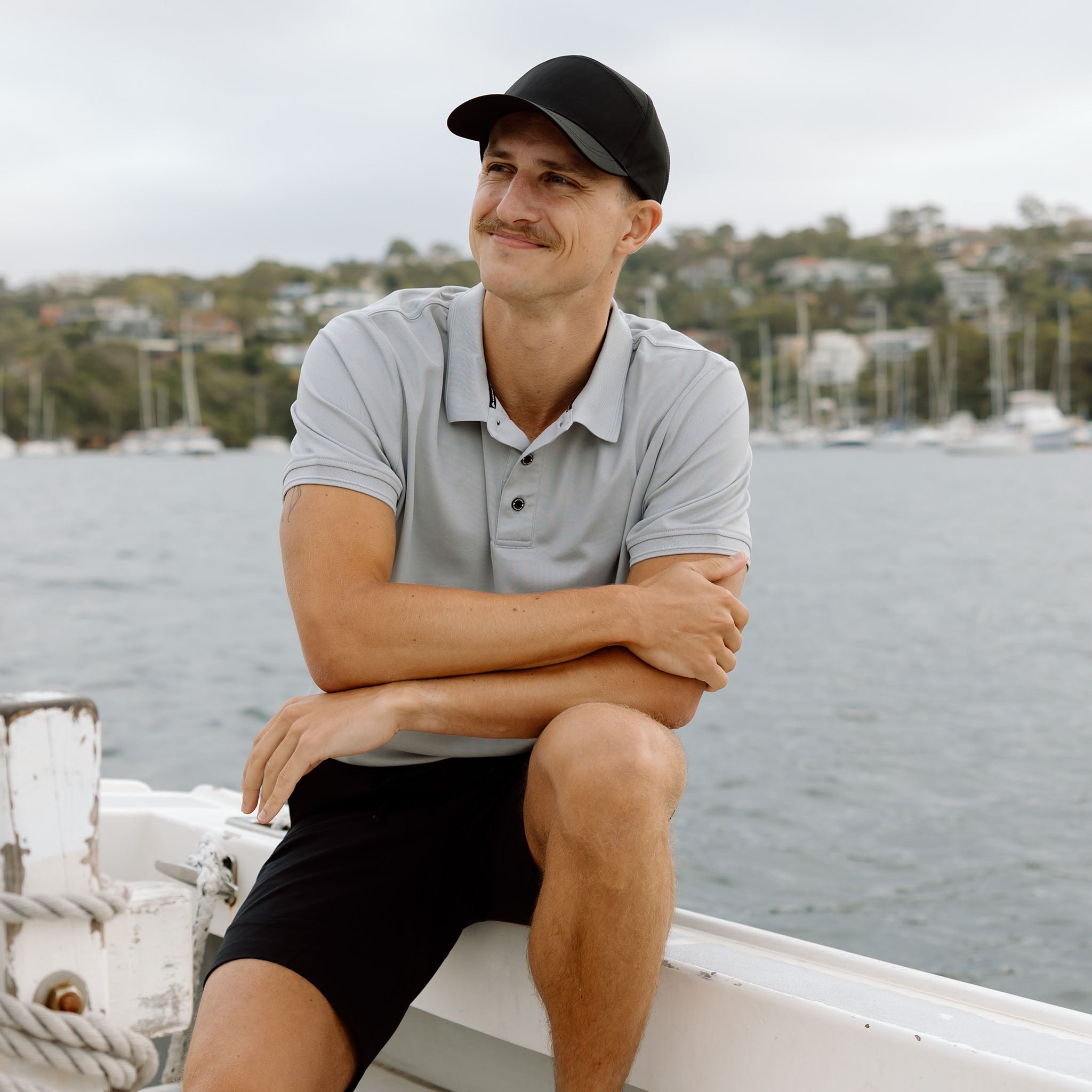 Signature Polo - Light Grey