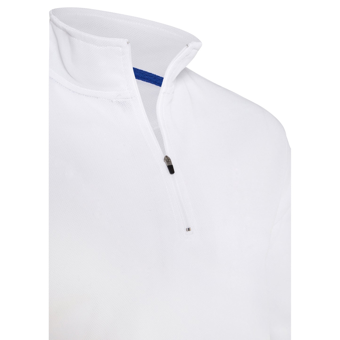 Crew Long Sleeve Polo - White