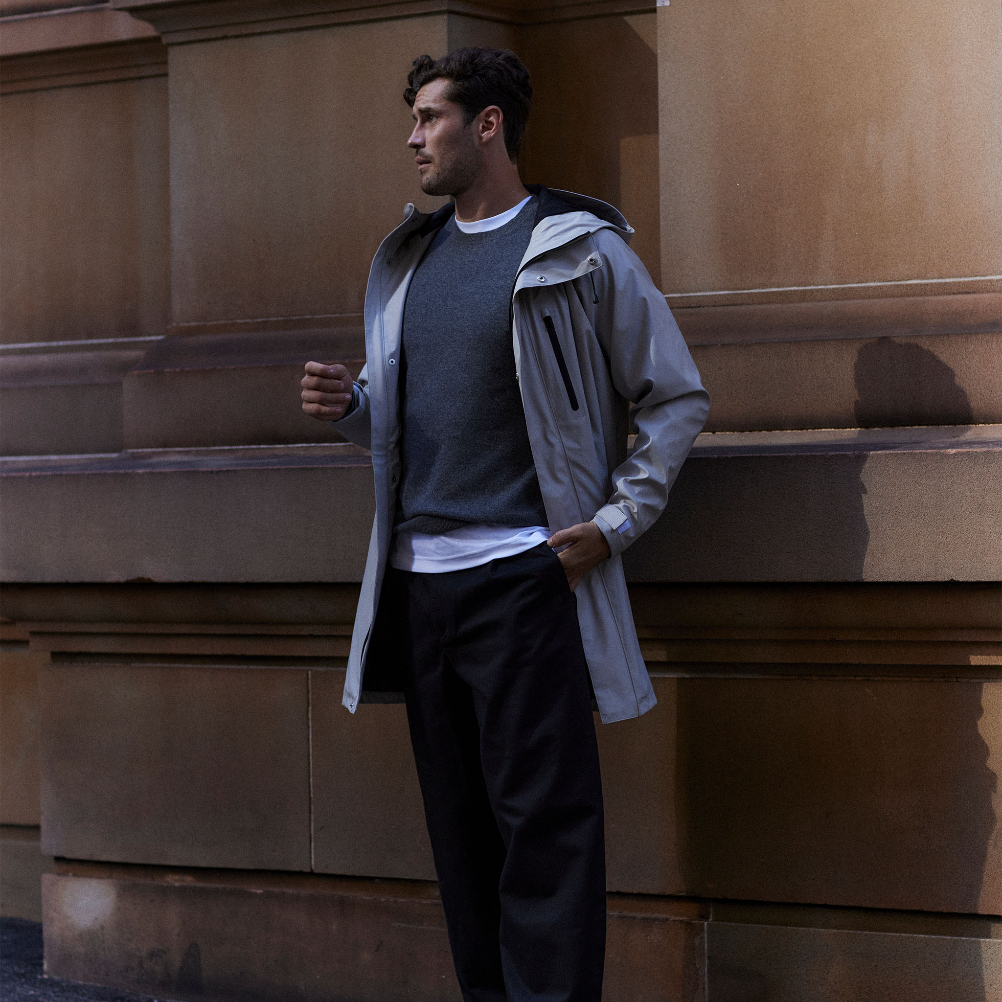 Zephyr Jacket - Light Grey