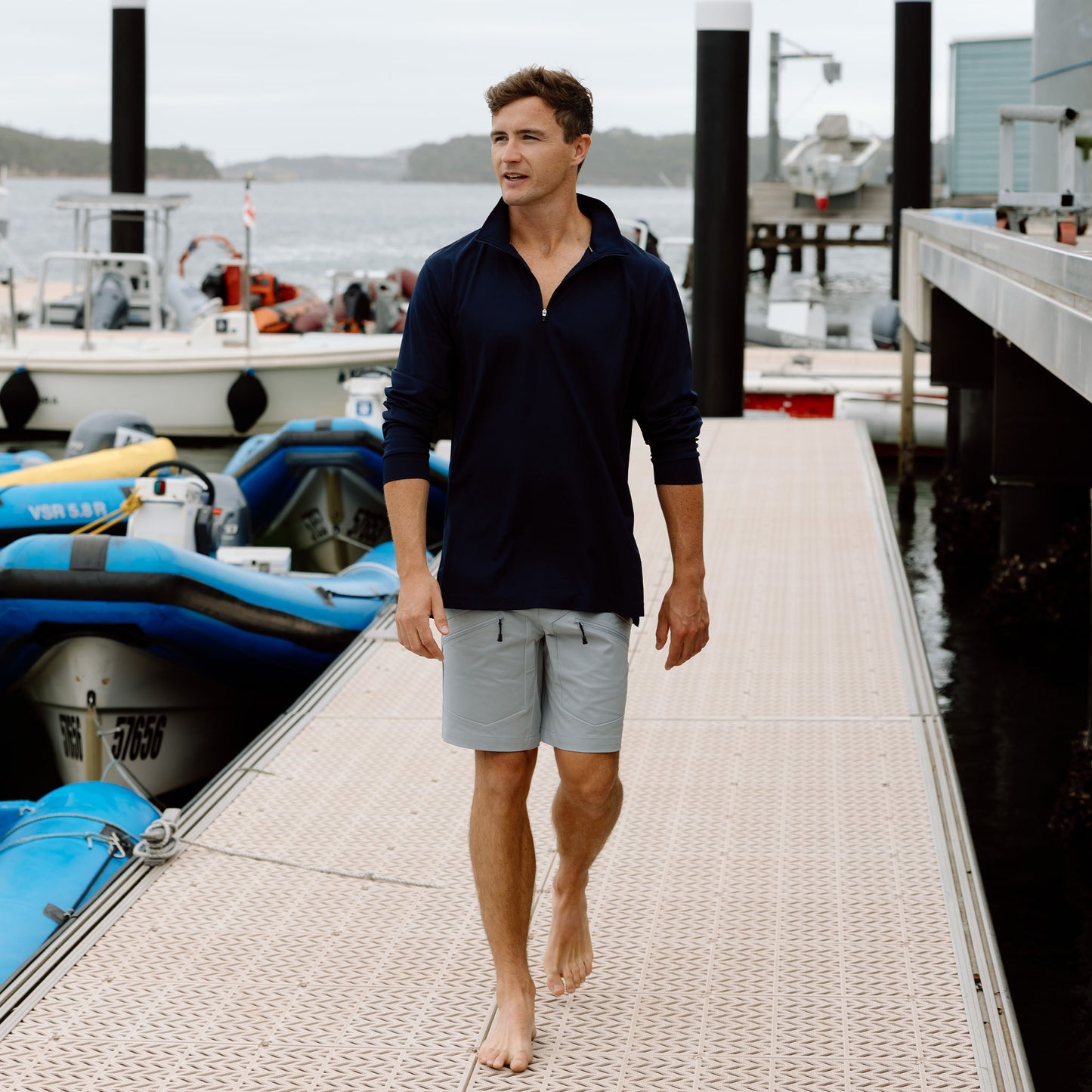 Signature Short - Light Grey