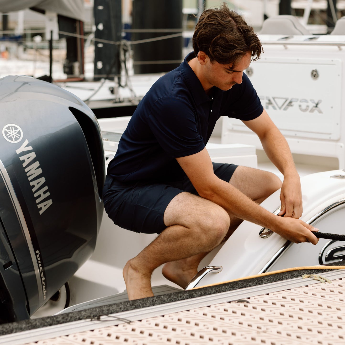 Signature Short - Navy