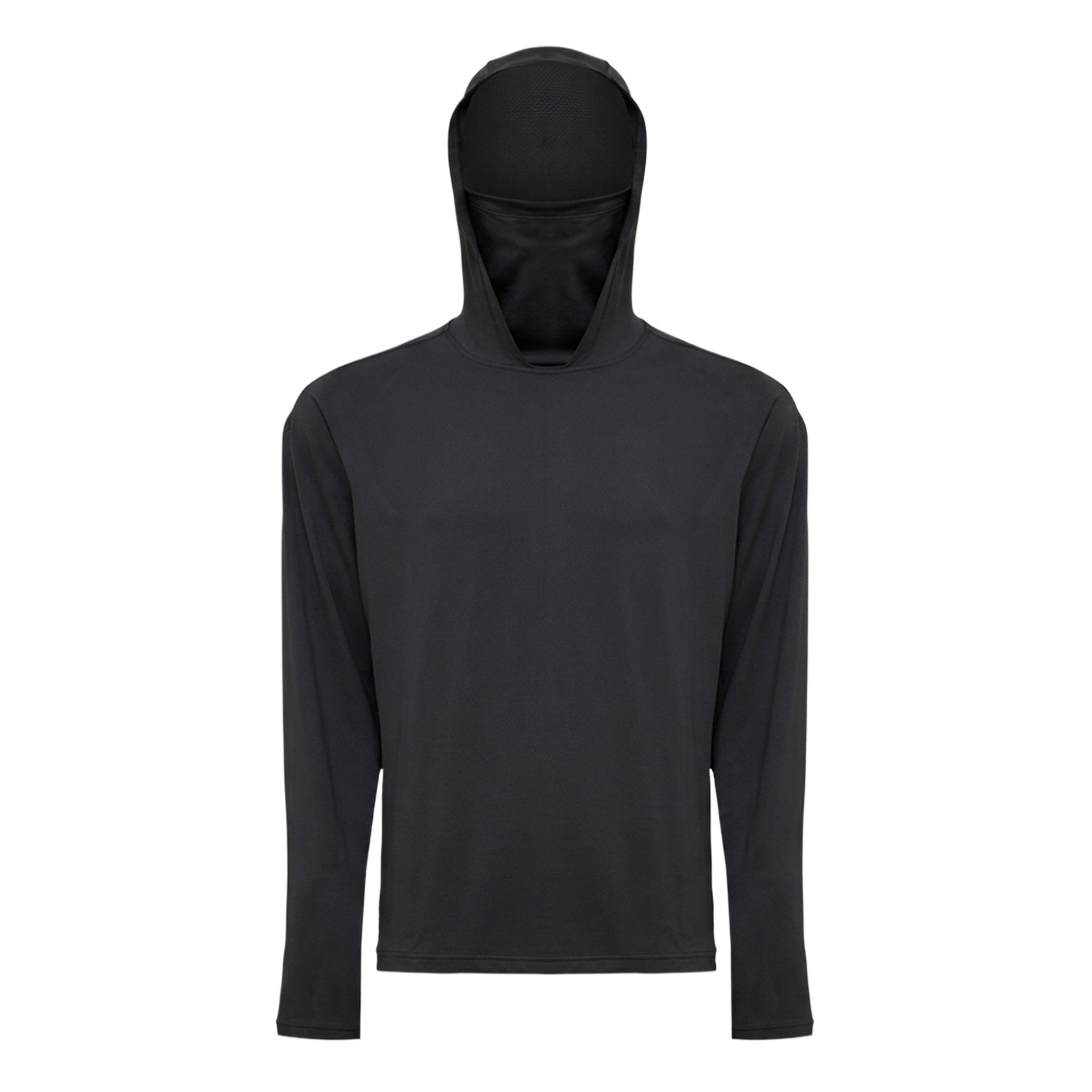 Hooded Sun Shirt - Black