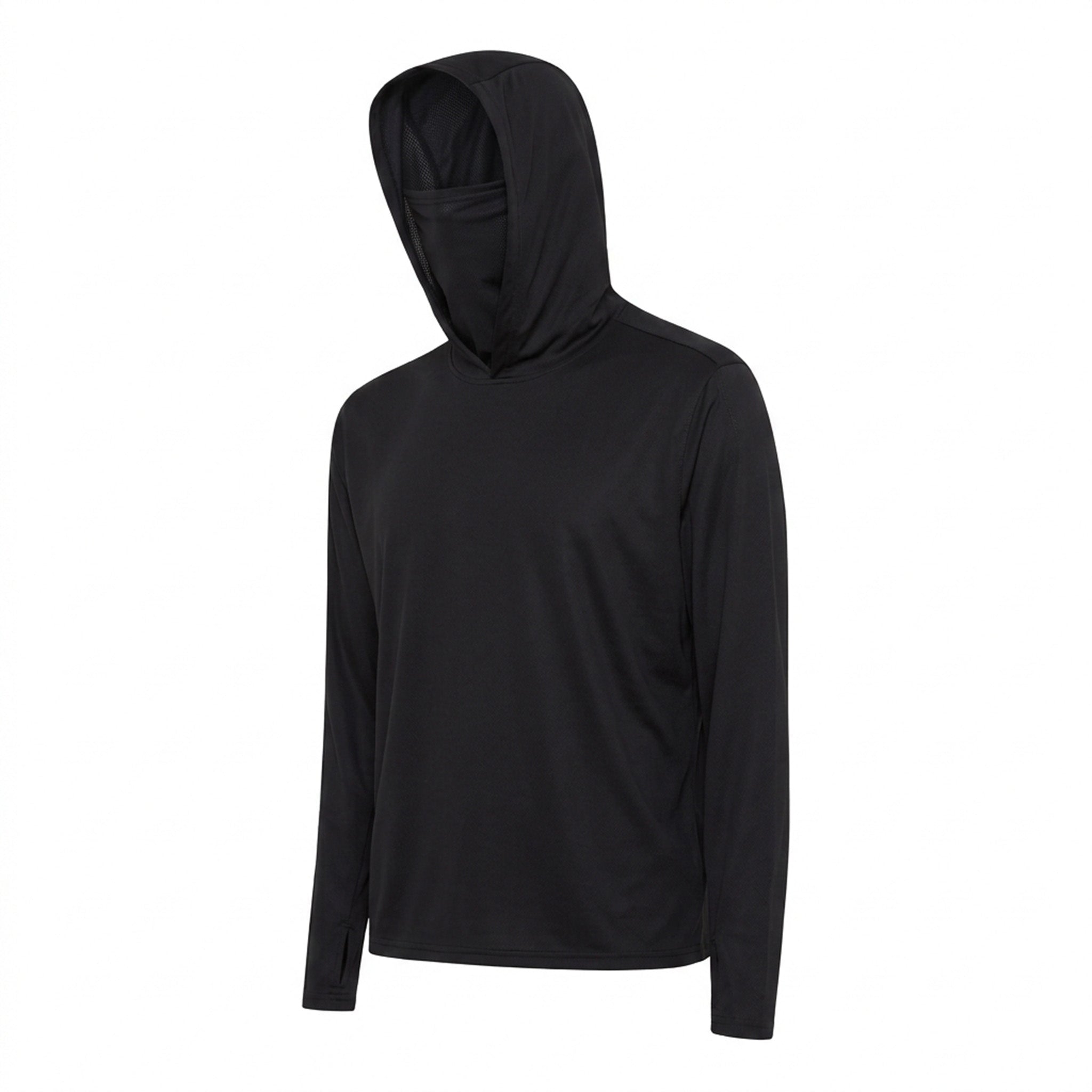 Hooded Sun Shirt - Black