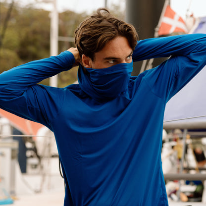 Hooded Sun Shirt - Blue