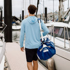 Hooded Sun Shirt - Sky Blue