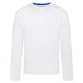 Crew Tech Tee LS - White