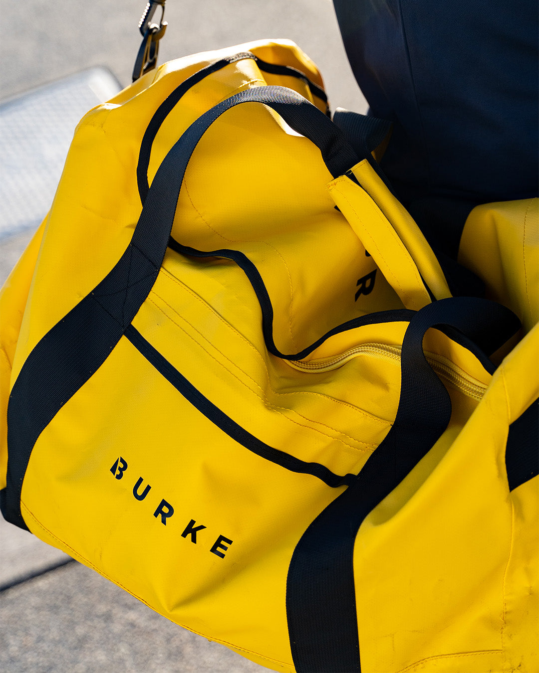 Yellow Burke Waterproof Gear Bag - BAG184-YEL