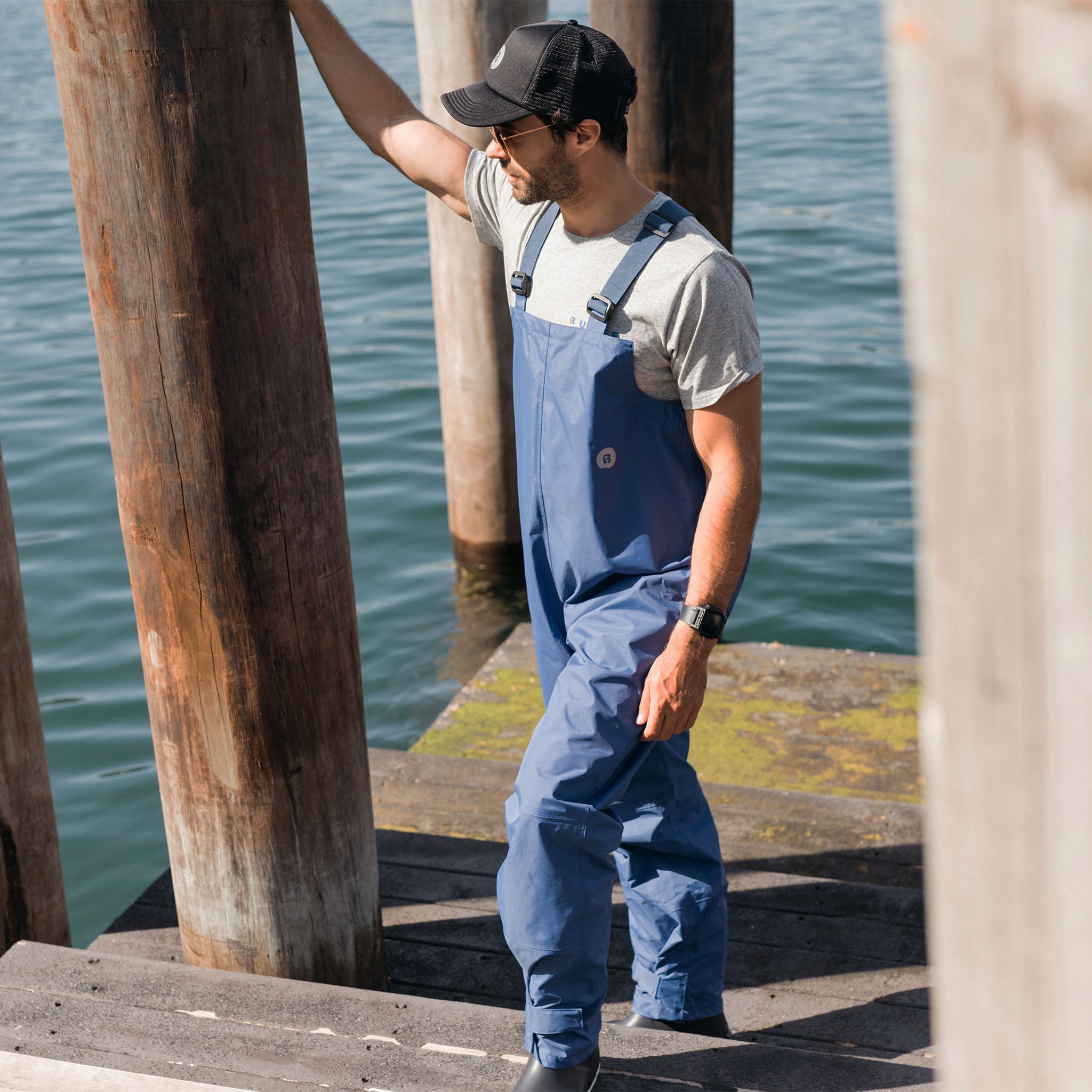 Super Dry Trousers - Blue