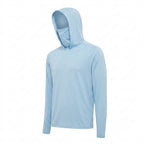 Hooded Sun Shirt - Sky Blue