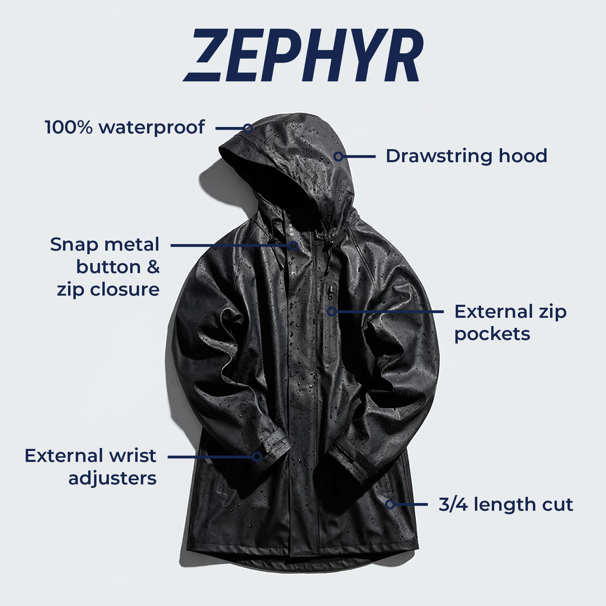 Zephyr Jacket - Black