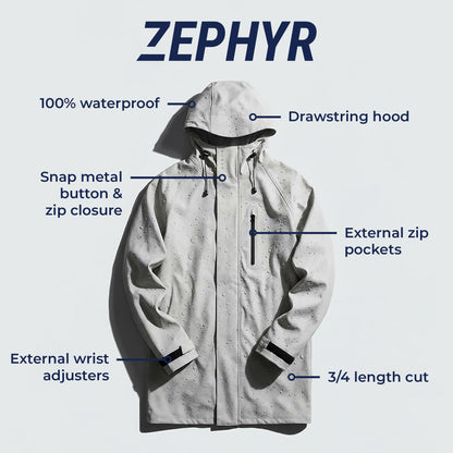 Zephyr Jacket - Light Grey