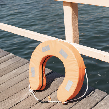 Horseshoe Lifebuoy - YA Orange